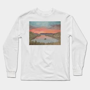 Emerald Island, Lake Tahoe, CA Long Sleeve T-Shirt